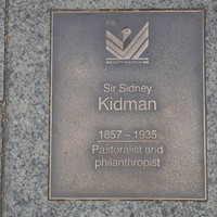 Image: Sir Sidney Kidman Plaque 