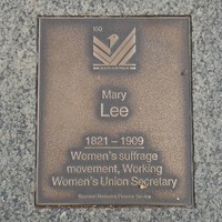 Image: Mary Lee Plaque 