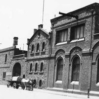 West End Brewery fronting the south side of Hindley Street, Adelaide, 1925