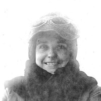 Image: woman wearing fur lined hood