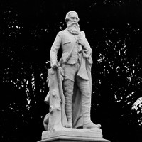 Statue of John McDouall Stuart, unveiled 4 June 1904