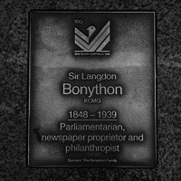 Image: Sir Langdon Bonython Plaque