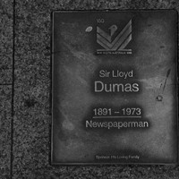 Image: Sir Lloyd Dumas Plaque