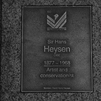 Image: Sir Hans Heysen Plaque 