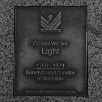 Image: Colonel William Light Plaque 