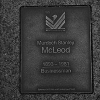 Image: Murdoch Stanley McLeod Plaque 