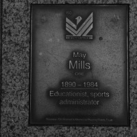 Image: May Mills Plaque 
