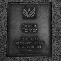 Image: Alexander Tolmer Plaque 