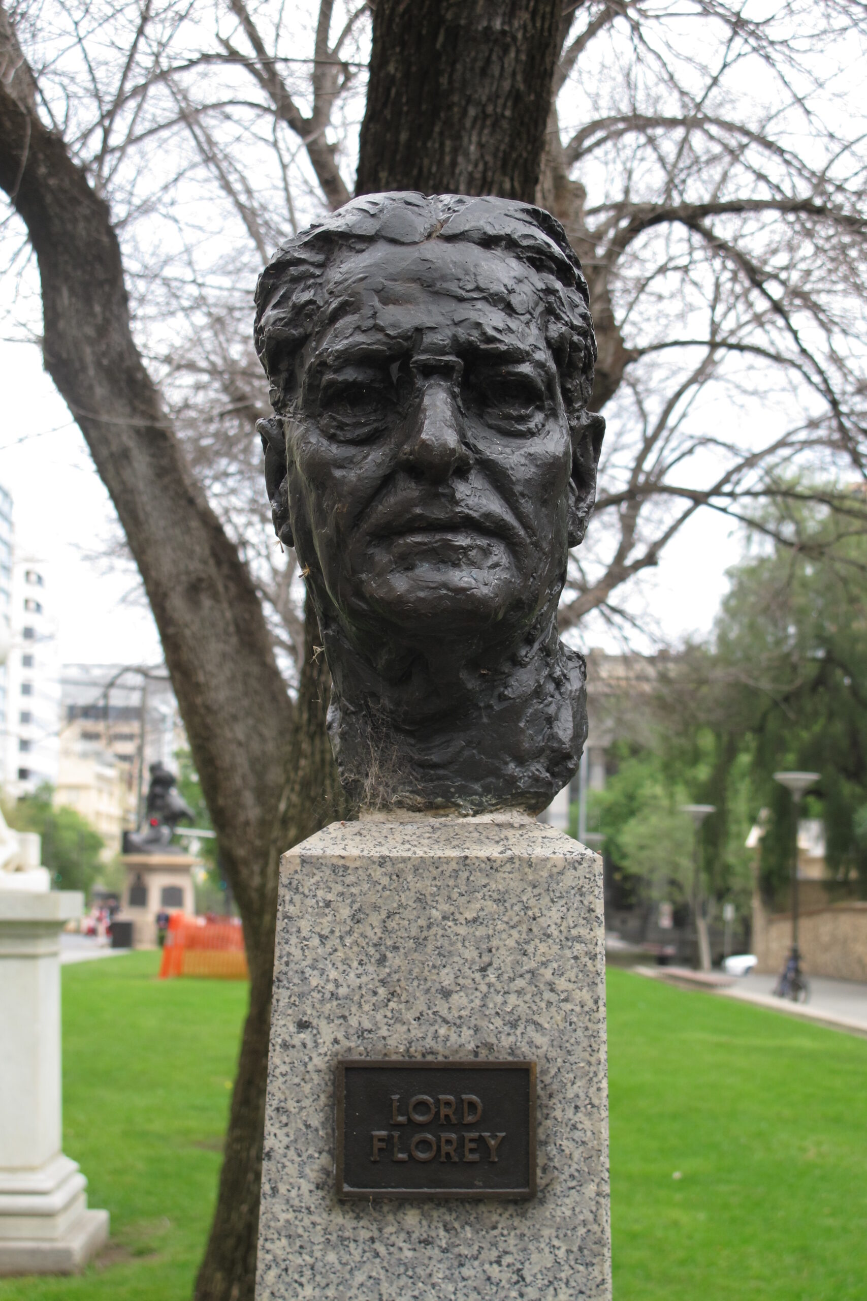 Lord Florey bust