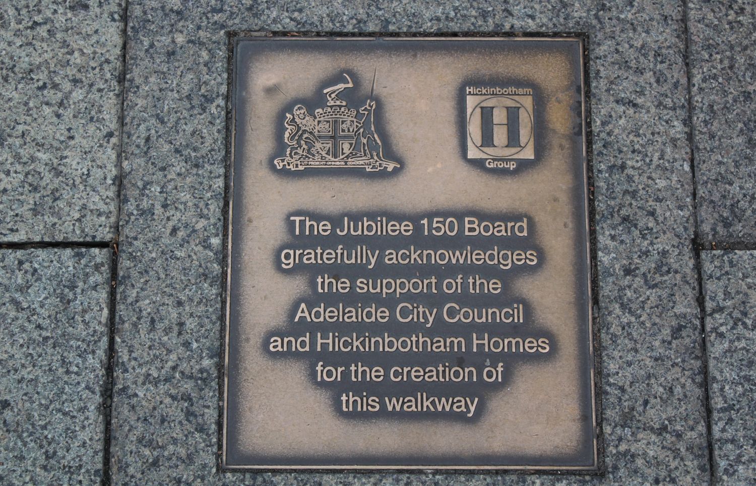 Jubilee 150 Plaques