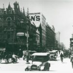 Image: Busy street scene