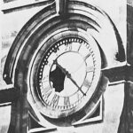 Image: GPO clock earthquake damage