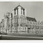 Image: Cathedral and parked cars