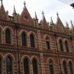 Image: Ornate facade of a Gothic Revival-style building