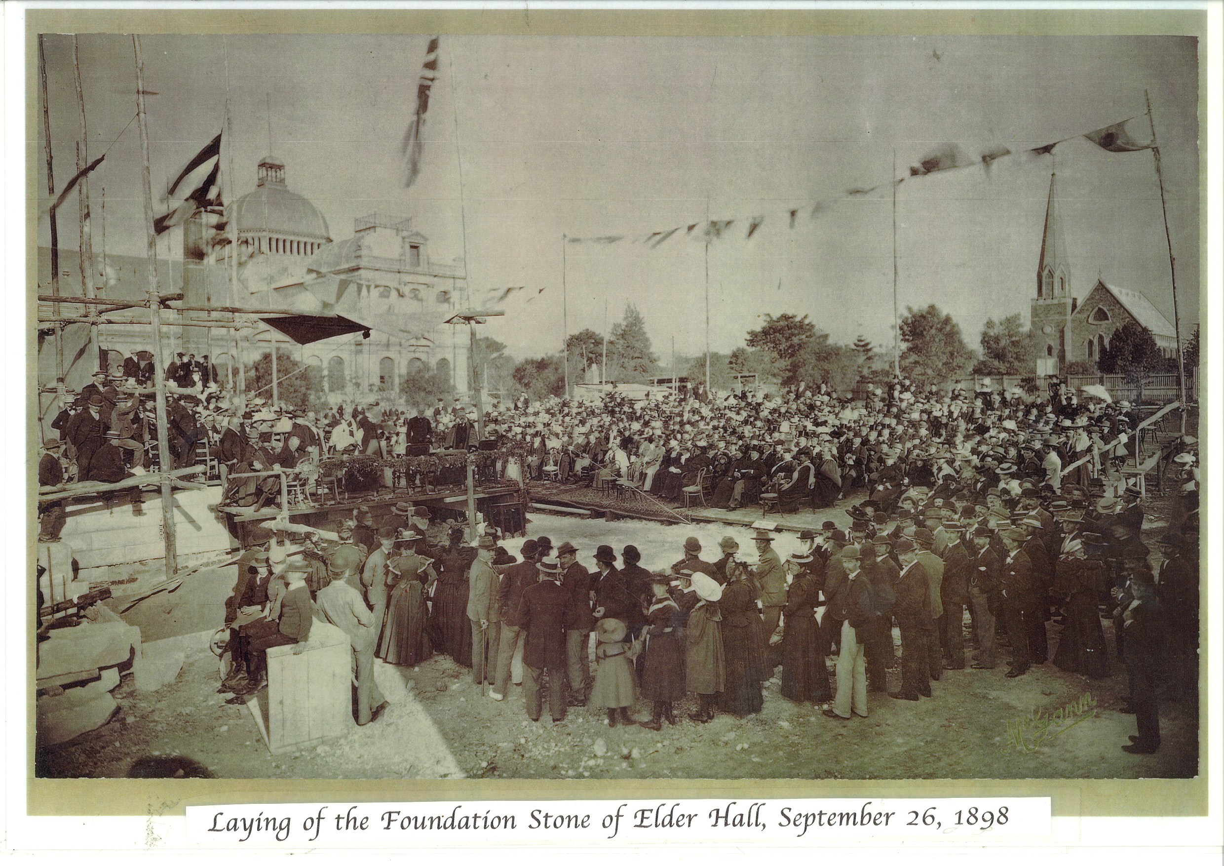 Foundation stone laid