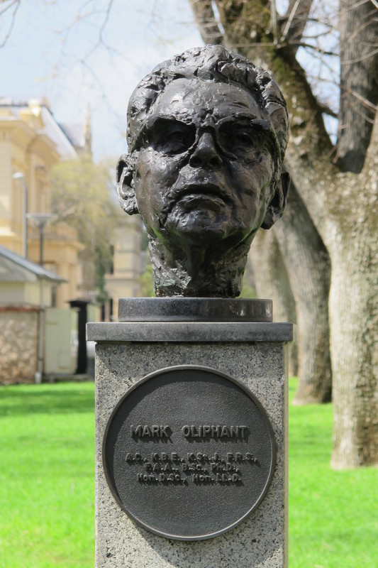 Sir Mark Oliphant bust