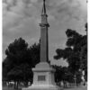 Image: Memorial tablet on monument