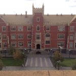 Image: large red brick building