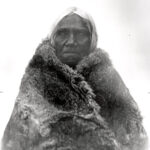 Portrait of Ivarityi in a wallaby skin cloak by Norman Tindale, 1928