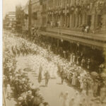 Image: Parade through Adelaide with League of Loyal Women Banner