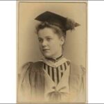 Stella Howchin, B.Sc., a graduate, and former student of the Advanced School for Girls, c. 1888.