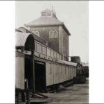 Green Dragon Brewery, South Terrace looking north, 1901