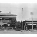 View of two buildings of the Advanced School for Girls', c.1900.