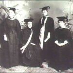 Old Scholars of the Advanced School for Girls who were early graduates, c. 1900.