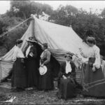 Image: Ornithologists’ field camp, Kangaroo Island