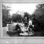 Todd family tea party, c.1883