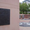 Image: Darryl Pfitzner Malika's Yerrakartarta with a focus on plaque at eastern end, 2018.