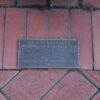 Image: Plaque at foot of Rhythms of Construction.