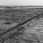 Image: aerial view of plains landscape