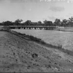 Image: View of bridge over river