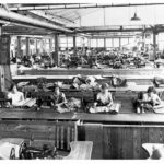 Image: Female employees at Holden Motor Body Works