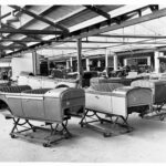 Image: Car bodies at Holden Motor Body Works