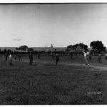 Image: Boys playing cricket