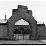 Image: Entrance to former police barracks