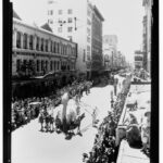 Christmas Pageant scene, 1950s