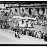 Christmas Pageant scene, 1950s