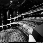 Image: Black and white theatre interior