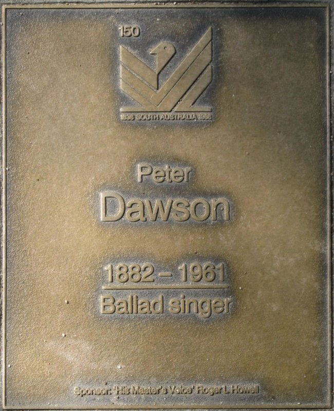 J150 Plaque, Peter Smith Dawson