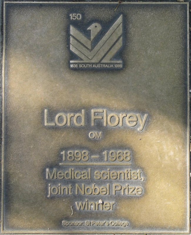 J150 Plaque, Lord Florey