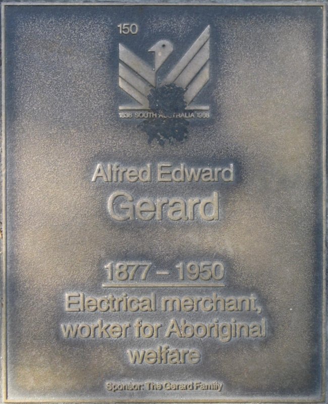 J150 Plaque, Alfred Edward Gerard