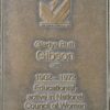 Jubilee 150 walkway plaque of Gladys Ruth Gibson