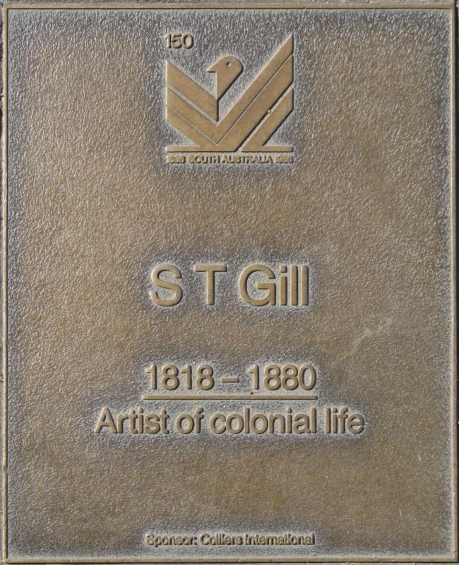 J150 Plaque, Samuel Thomas Gill