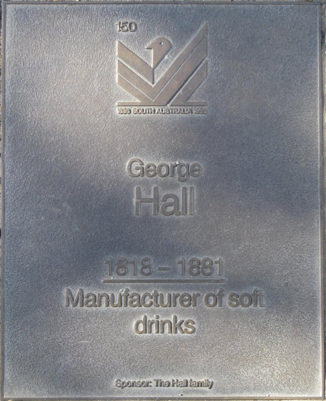 J150 Plaque, George Hall