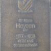 Jubilee 150 walkway plaque of Sir Hans Heysen