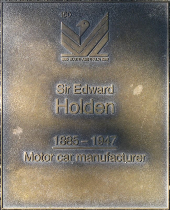 J150 Plaque, Sir Edward Holden