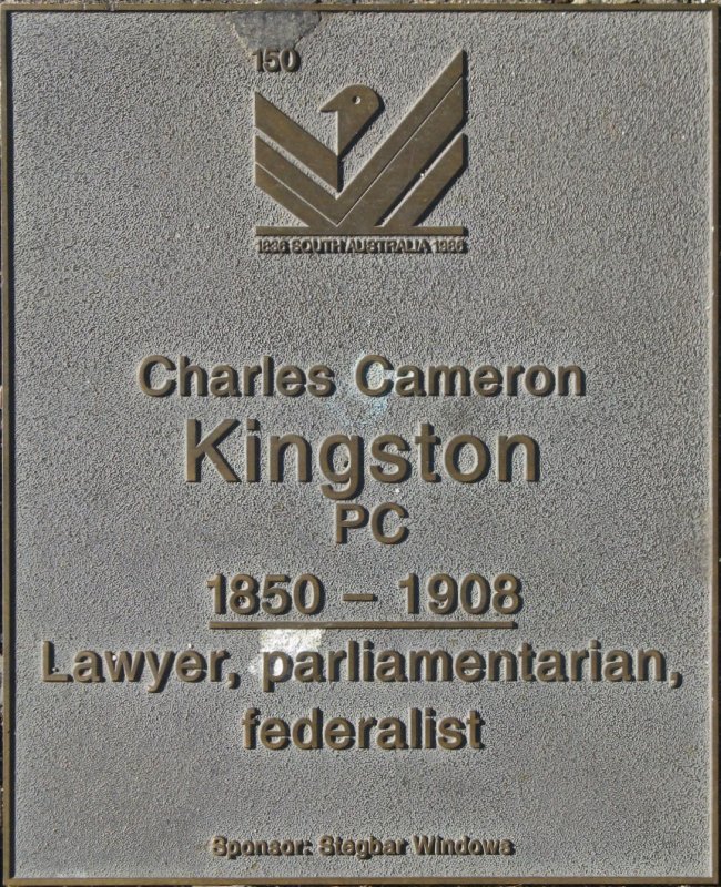 J150 Plaque, Charles Kingston